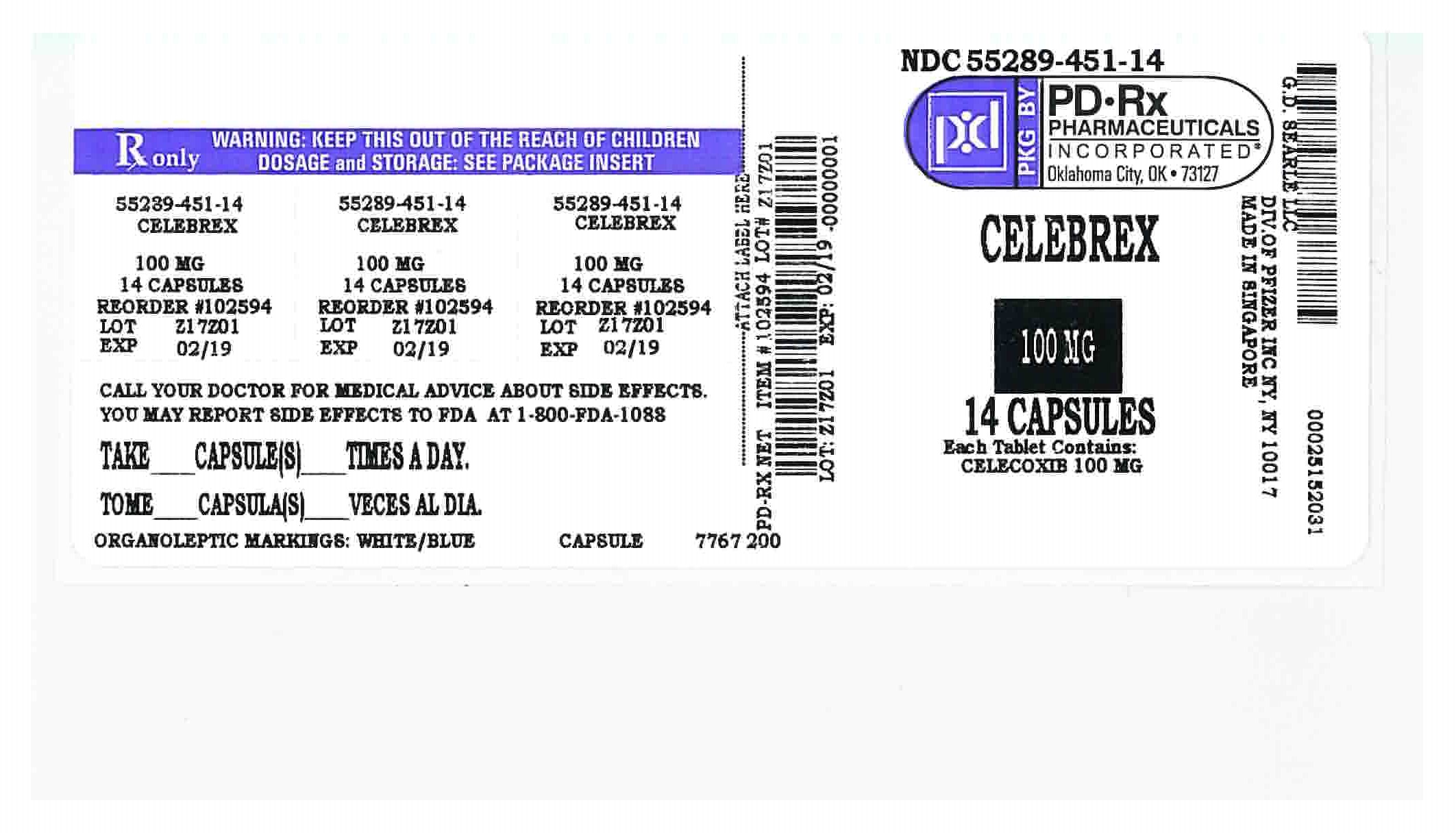 55289451 Label