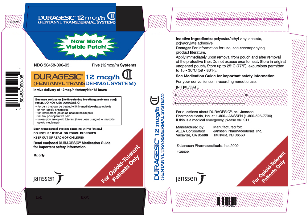 PRINCIPAL DISPLAY PANEL - 12 mcg/h Patch Pouch Box