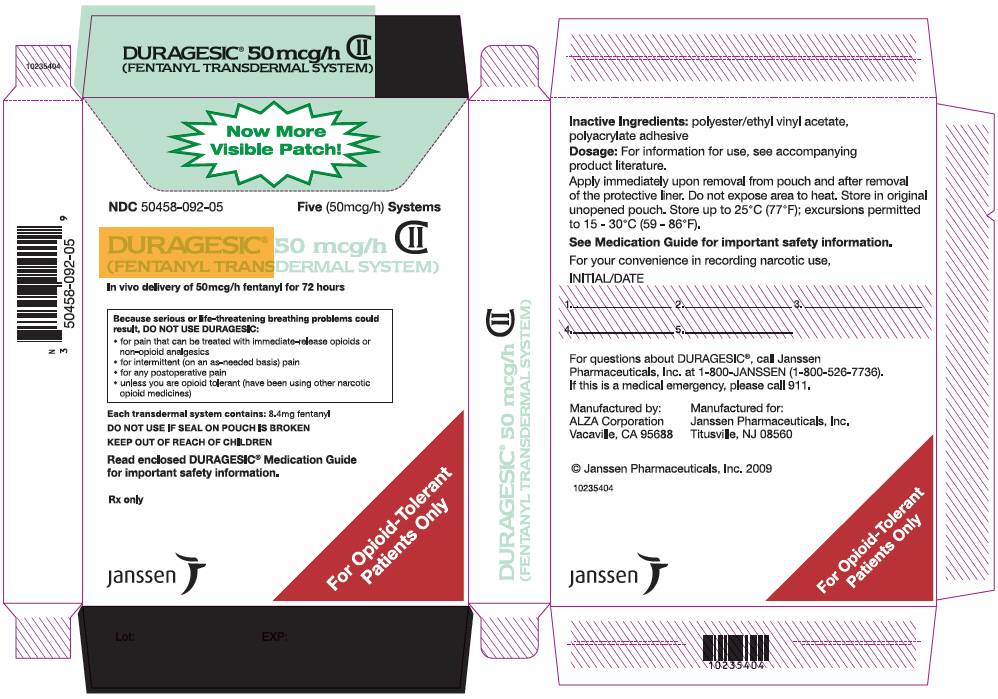 PRINCIPAL DISPLAY PANEL - 50 mcg/h Patch Pouch Box