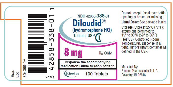 PRINCIPAL DISPLAY PANEL - 8 mg Tablet Bottle Label