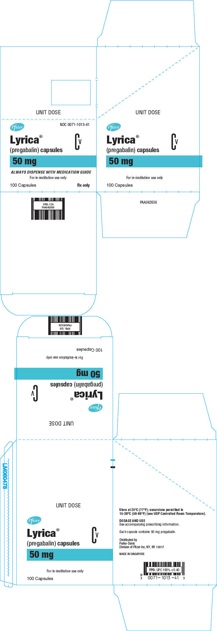 PRINCIPAL DISPLAY PANEL - 50 mg Capsule Blister Pack Carton