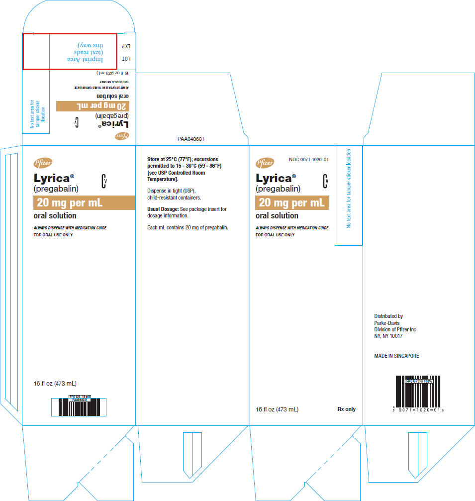 PRINCIPAL DISPLAY PANEL - 20 mg Bottle Carton