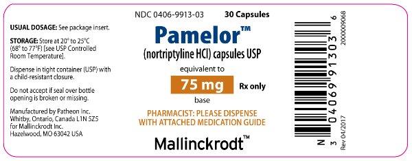 PACKAGE LABEL - PRINCIPAL DISPLAY PANEL - 75 mg Bottle