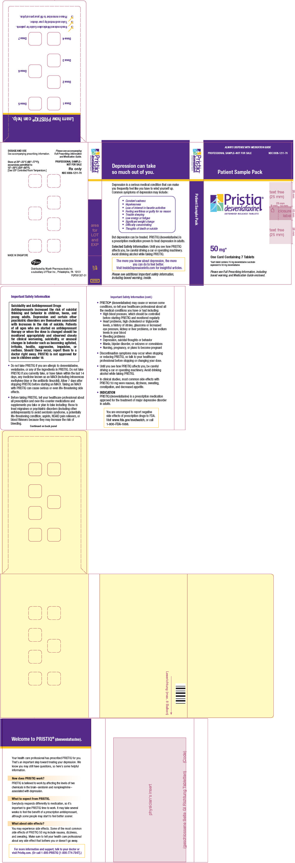 Principal Display Panel - 50 mg Tablet Sample Wallet
