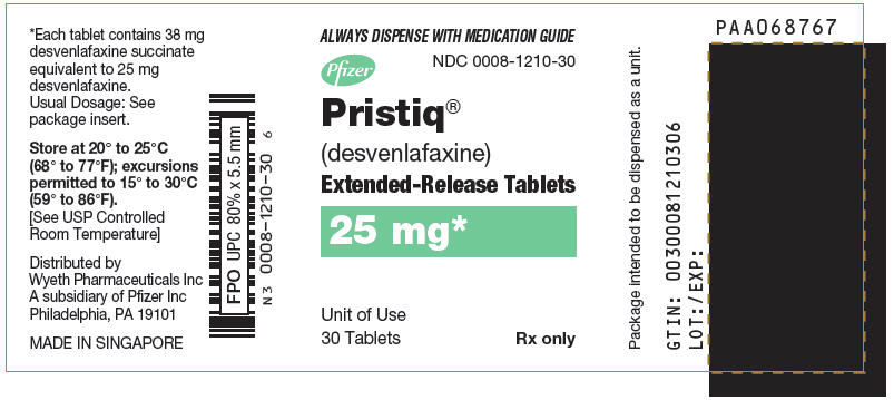 Principal Display Panel - 25 mg Tablet Bottle Label