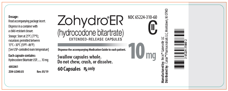 PRINCIPAL DISPLAY PANEL - 10 mg Capsule Bottle Label