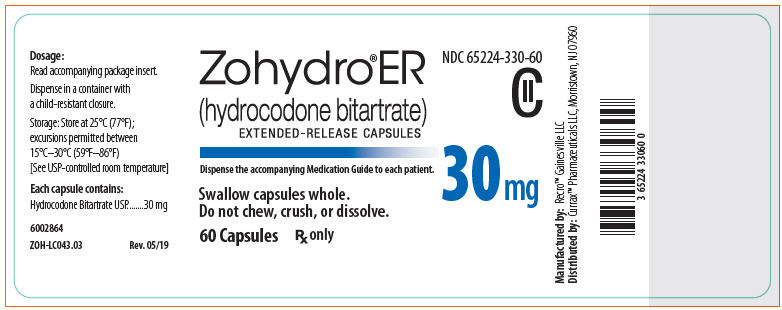 PRINCIPAL DISPLAY PANEL - 30 mg Capsule Bottle Label